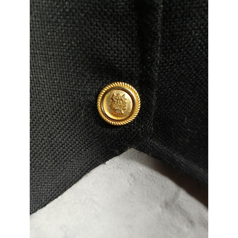 FSTOP Vintage 80/90s S Black Tailored Vest. Corporate fashion. Quiet Luxury. USA - Picture 3 of 9